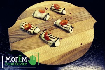 Рулеты из баклажан с сыром рикотта 5 шт